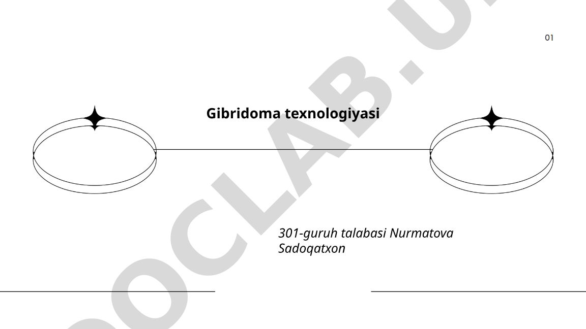 Gibridoma texnologiyasi: tarixi, yaratish printsiplari va rivojlanishi
