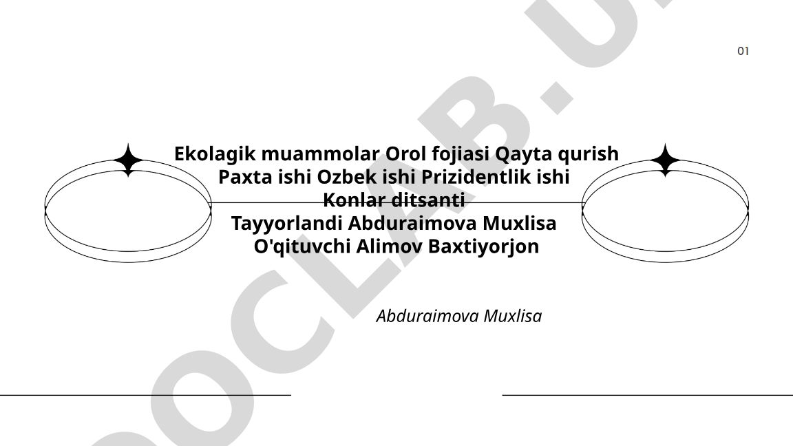 Orol fojiasining ekologik muammolari va ularning sabablari