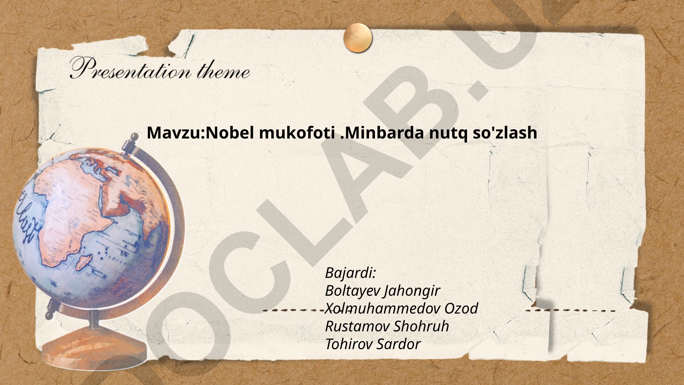 Nobel mukofoti tarixi, tanlov jarayoni va toifalari