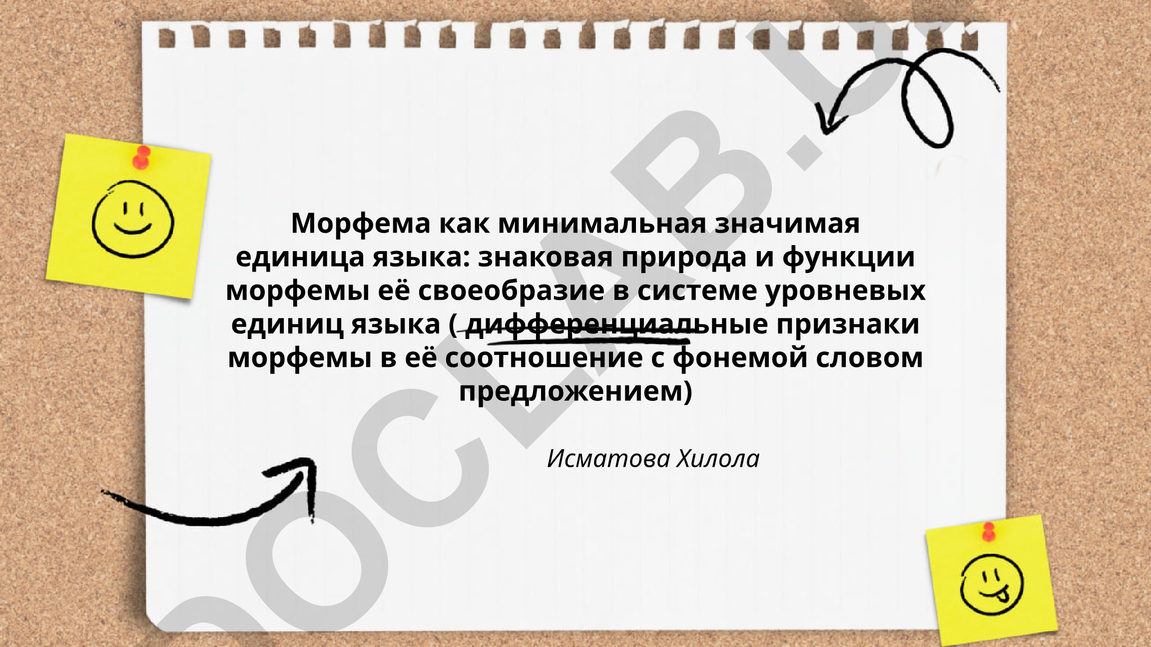 Морфема как минимальная значимая единица языка: знаковая природа и функции