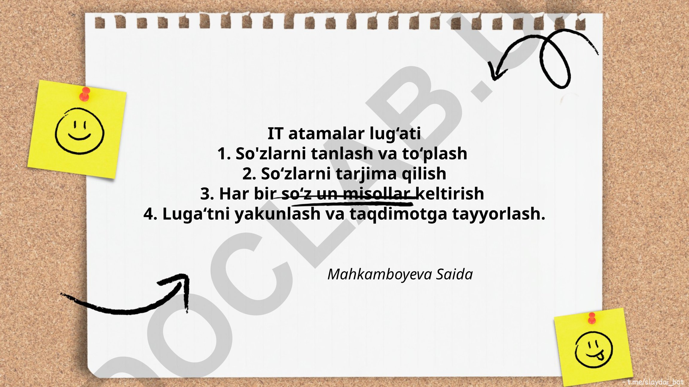 IT atamalar lug‘ati