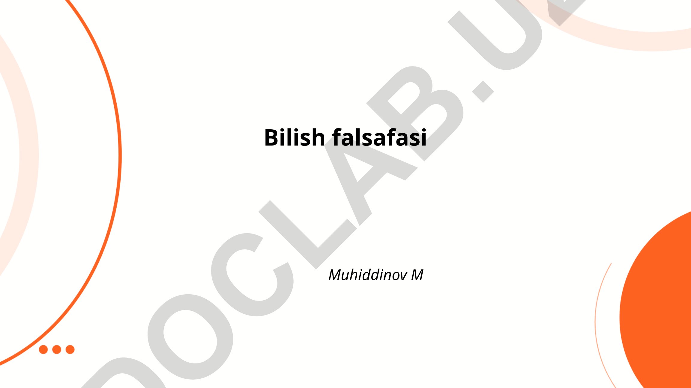 Bilish falsafasi: nazariya, empirizm va ratsionalizm