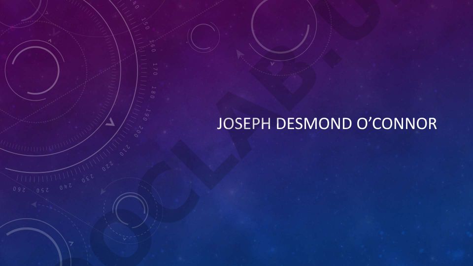 Joseph Desmond O'Connor hayoti va fonetika sohasidagi hissasi