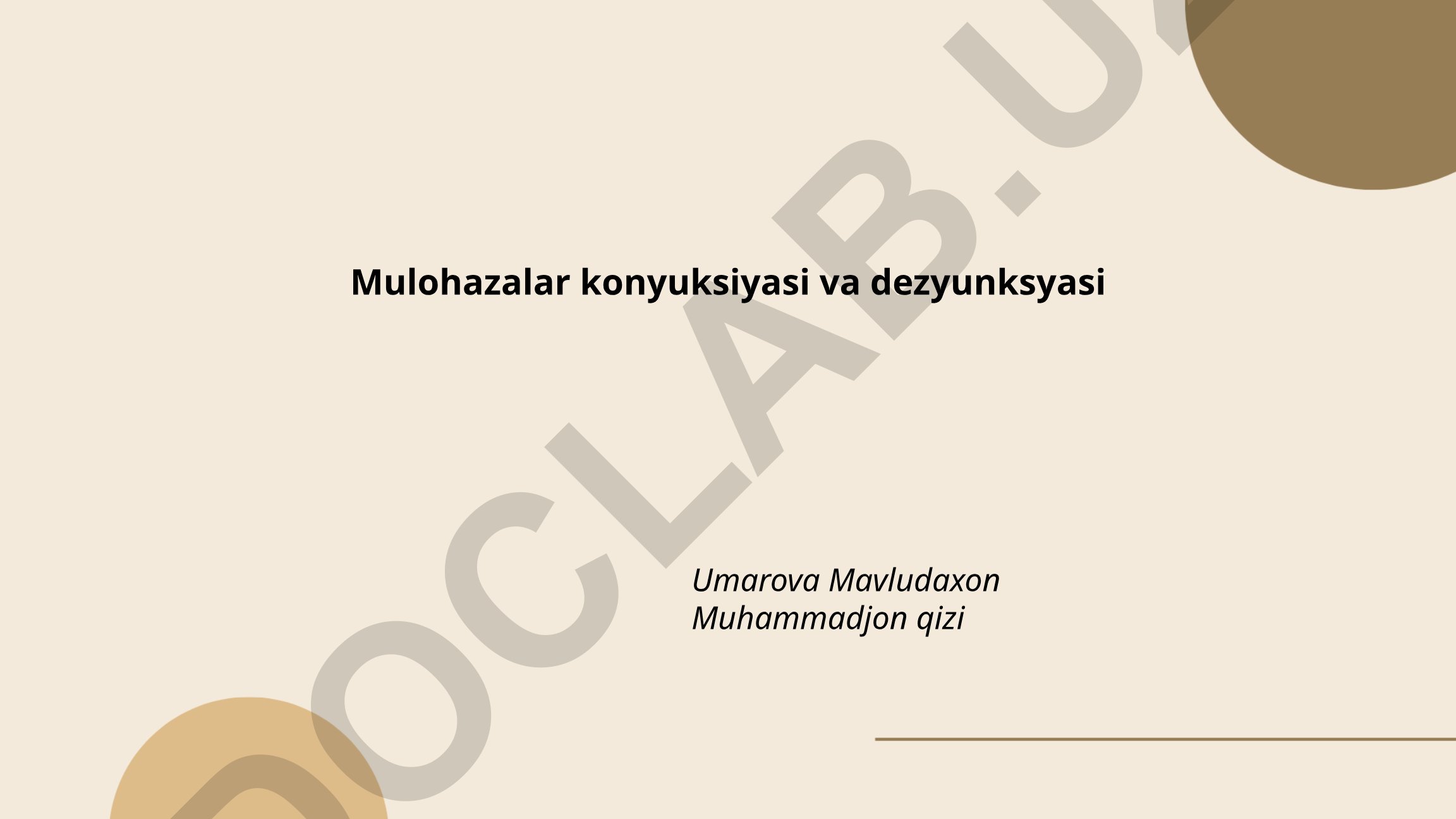 Mulohazalar konyuksiyasi va dezyunksiyasi