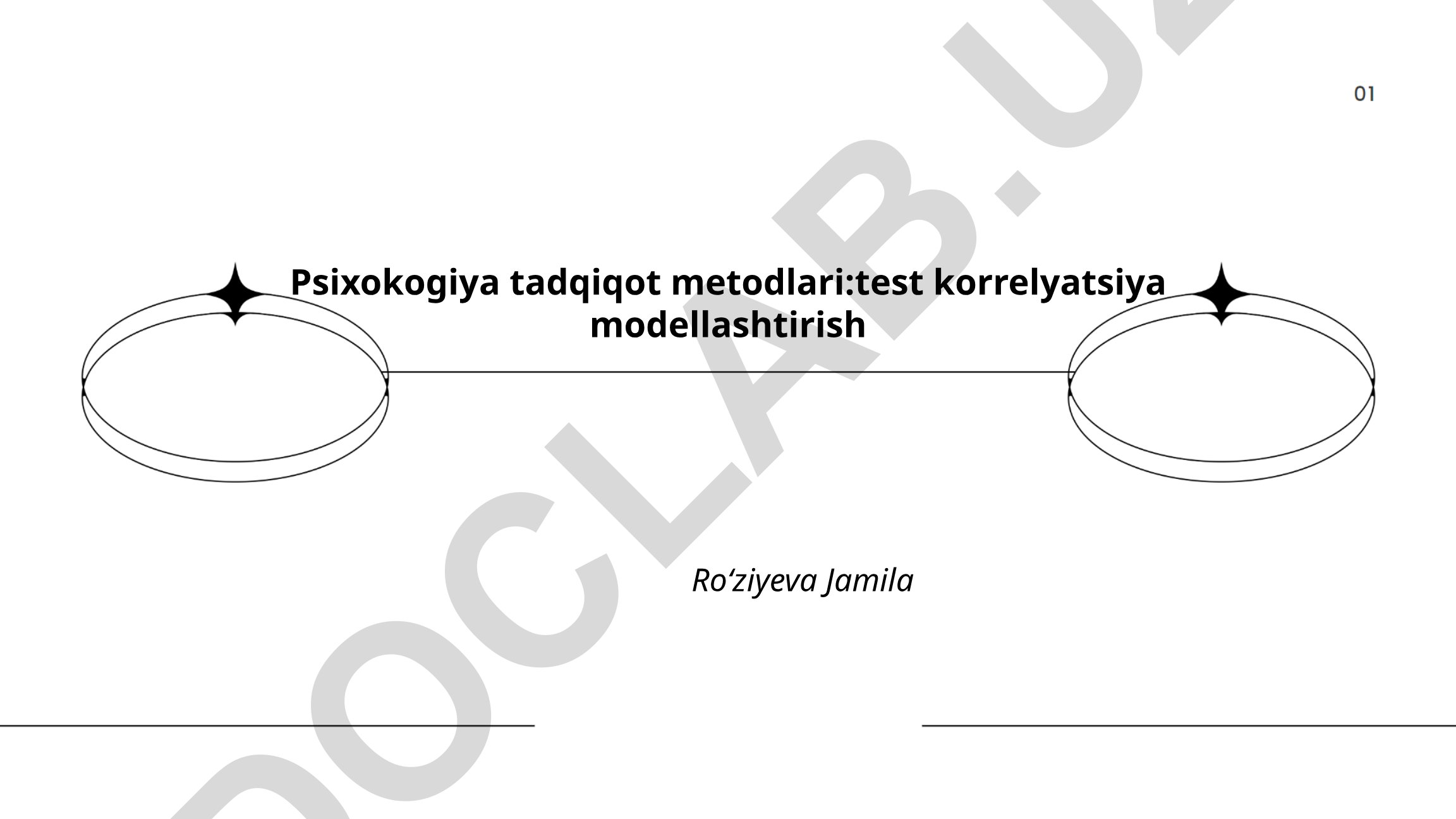 Psixologik tadqiqot metodlari: test, korrelyatsiya va modellashtirish
