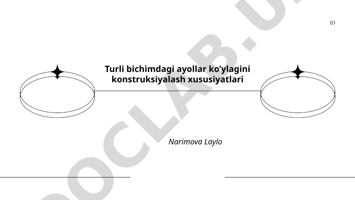 Turli bichimdagi ayollar ko'ylagini konstruksiyalash xususiyatlari