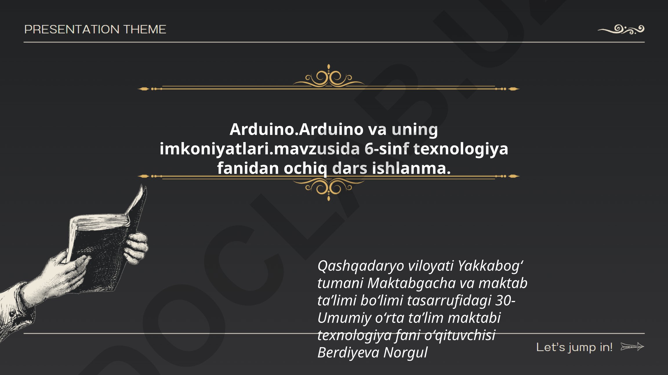 Arduino va uning imkoniyatlari