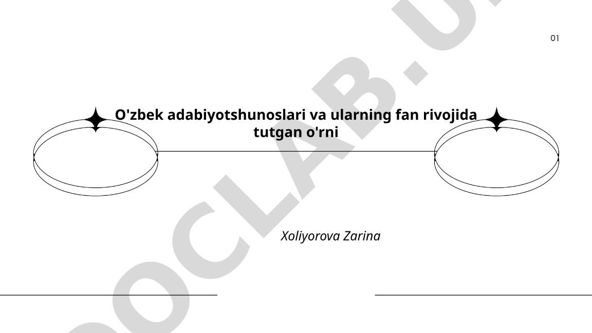 O'zbek adabiyotshunoslari va ularning fan rivojida tutgan o'rni