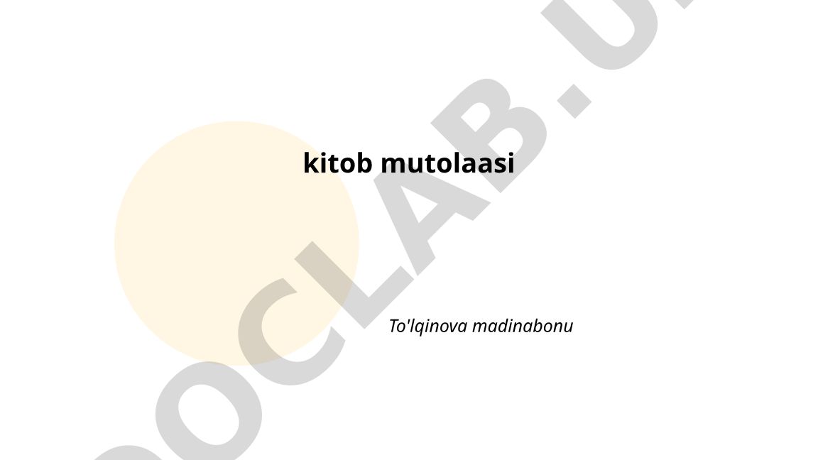 Kitob o'qishning foydalari va samarali o'qish texnikalari