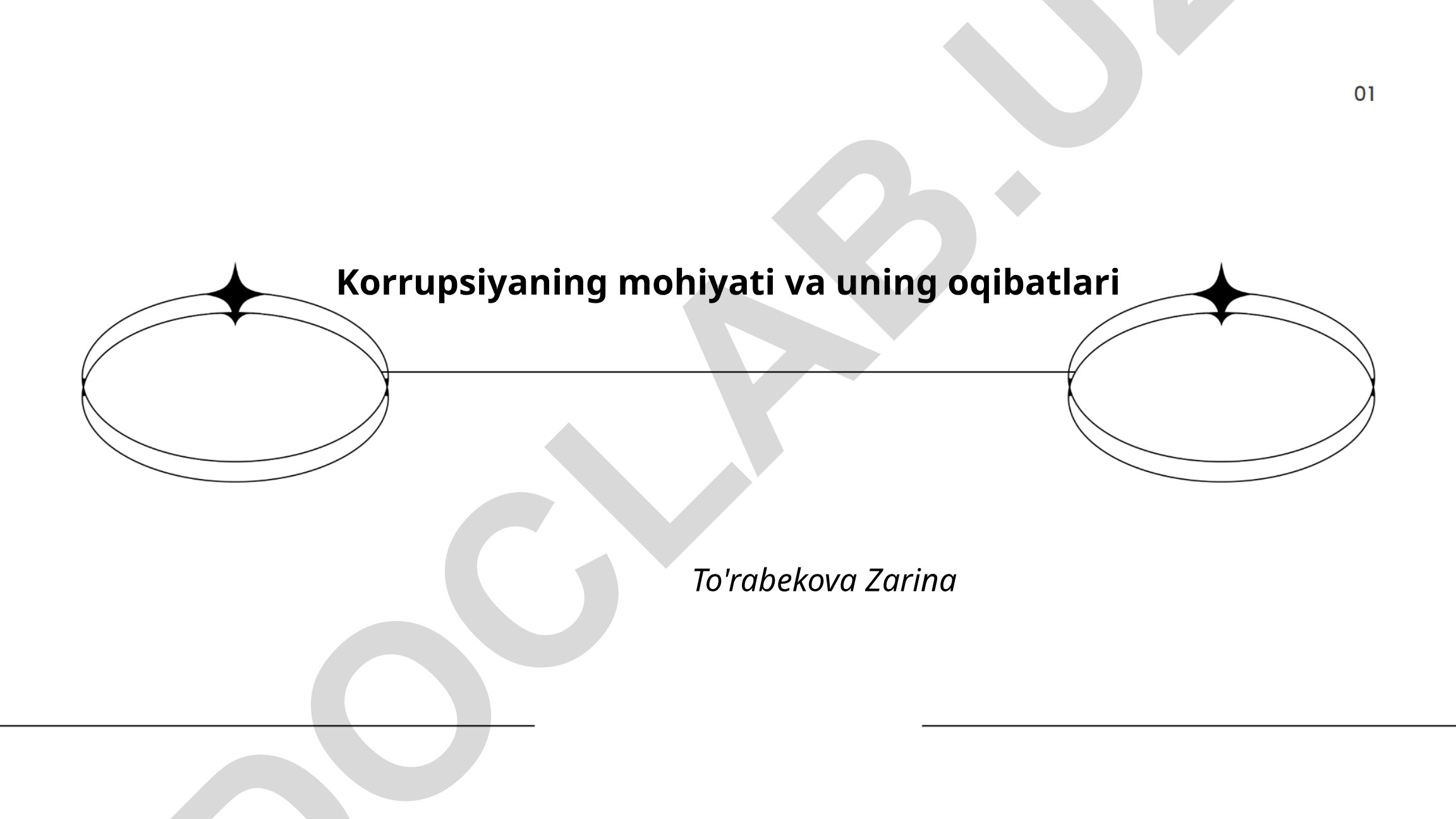 Korrupsiyaning mohiyati va uning oqibatlari