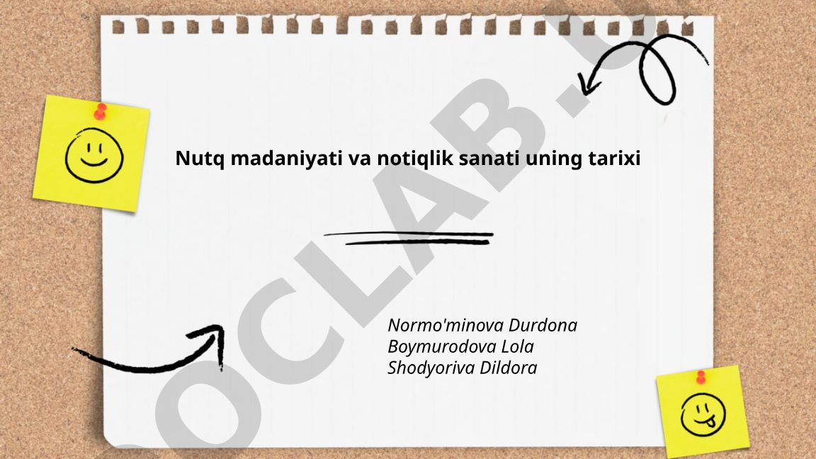 Nutq madaniyati va notiqlik san'atining tarixi va rivojlanishi