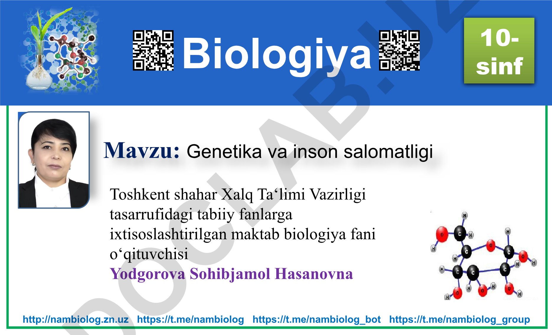 Genetika va inson salomatligi