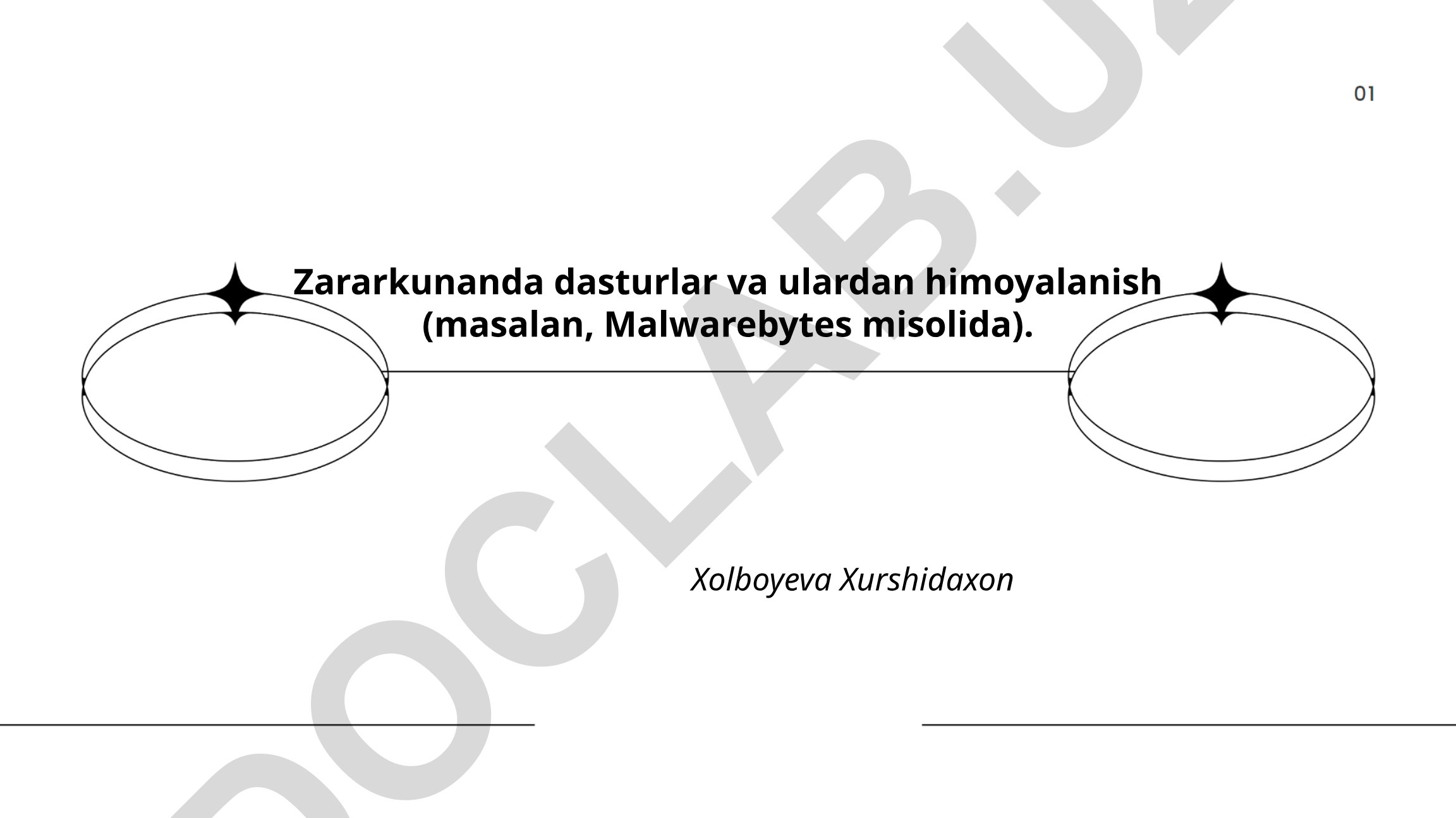 Zararkunanda dasturlar va ulardan himoyalanish