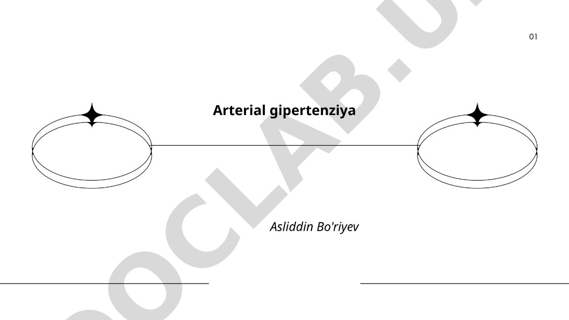 Arterial gipertenziya: taʼrif, meʼyorlar va xavf omillari