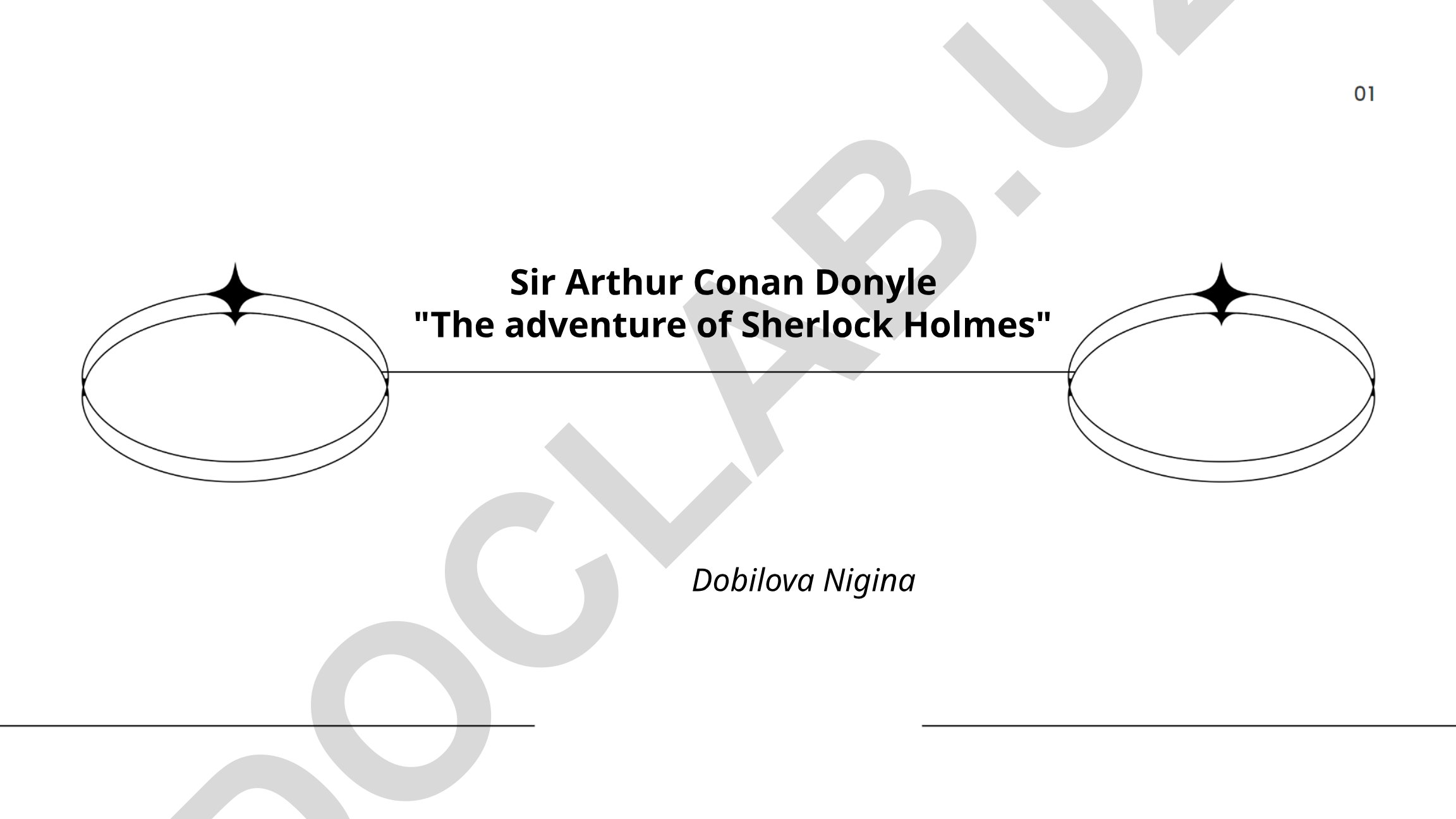 Sherlock Holmes yaratilishi va detektiv hikoyalar ta'siri