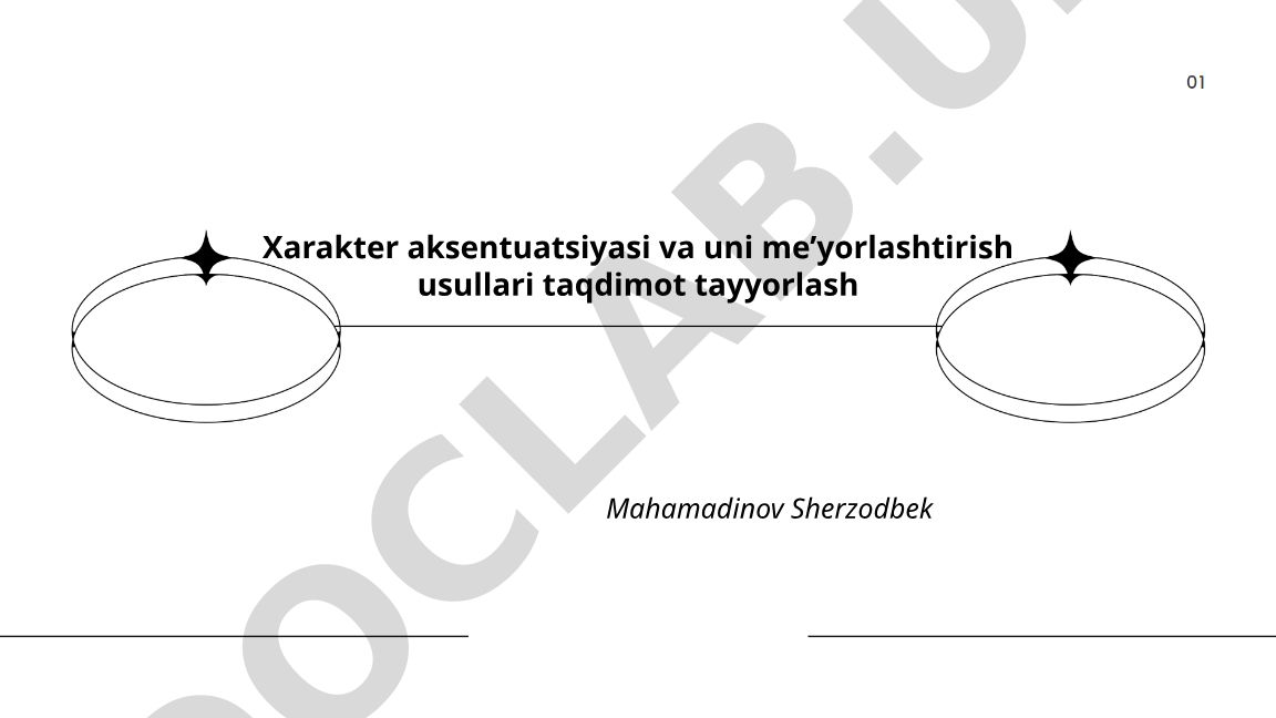Xarakter aksentuatsiyasi va uni me'yorlashtirish usullari