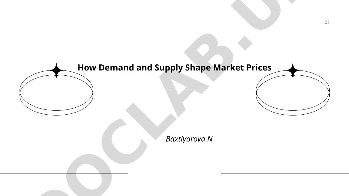 How Demand and Supply Shape Market Prices