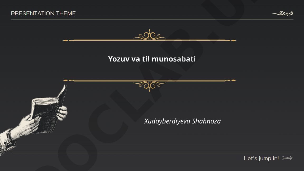 Yozuv va til munosabati: nazariy asoslar va grafema tizimlari