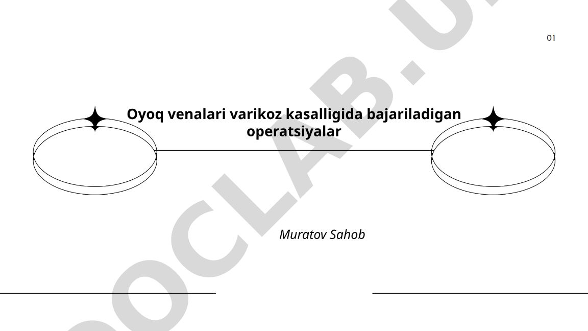 Oyoq venalari varikoz kasalligida bajariladigan operatsiyalar