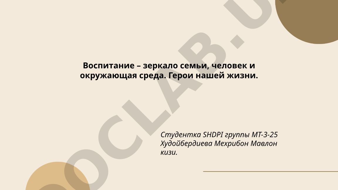 Роль семьи в формировании нравственных ценностей ребенка