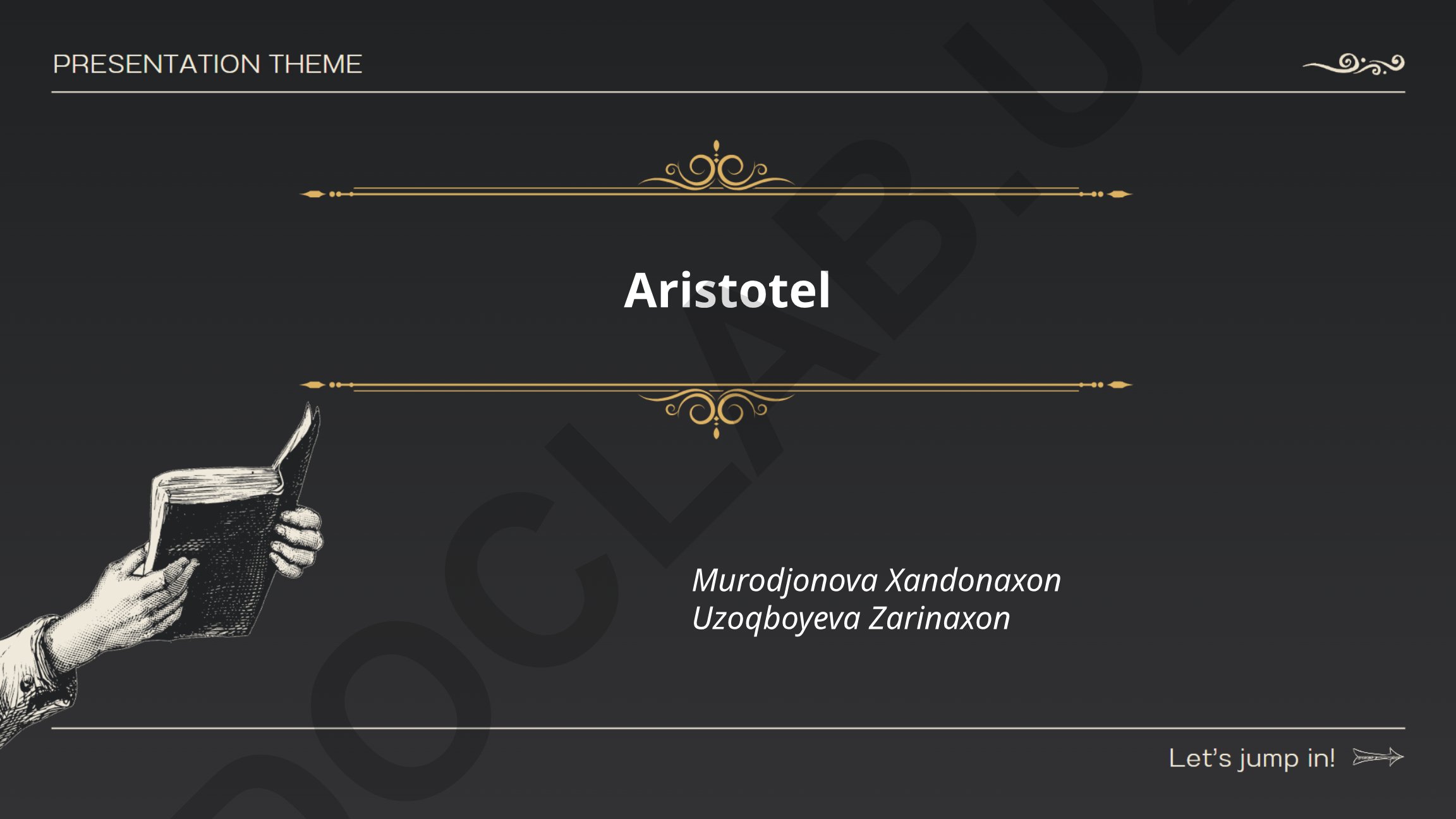 Aristotel hayoti, metafizik qarashlari va mantiqi