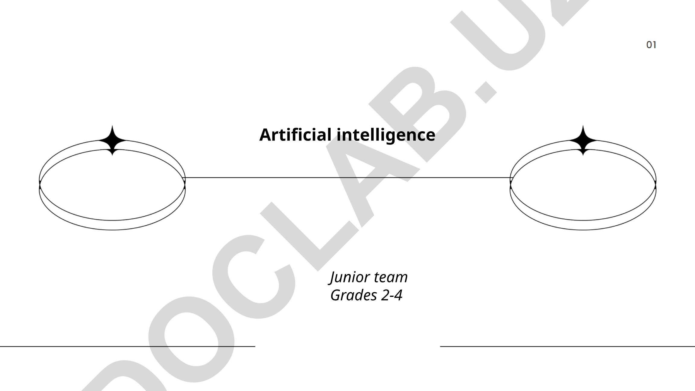 Artificial Intelligence Junior Team for Grades 2-4