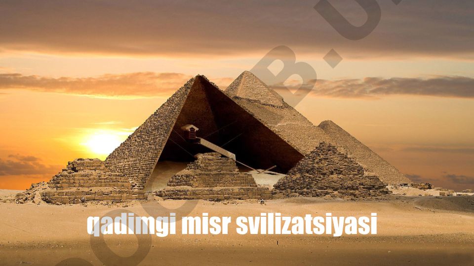 Qadimgi Misr sivilizatsiyasi va Nil daryosining roli
