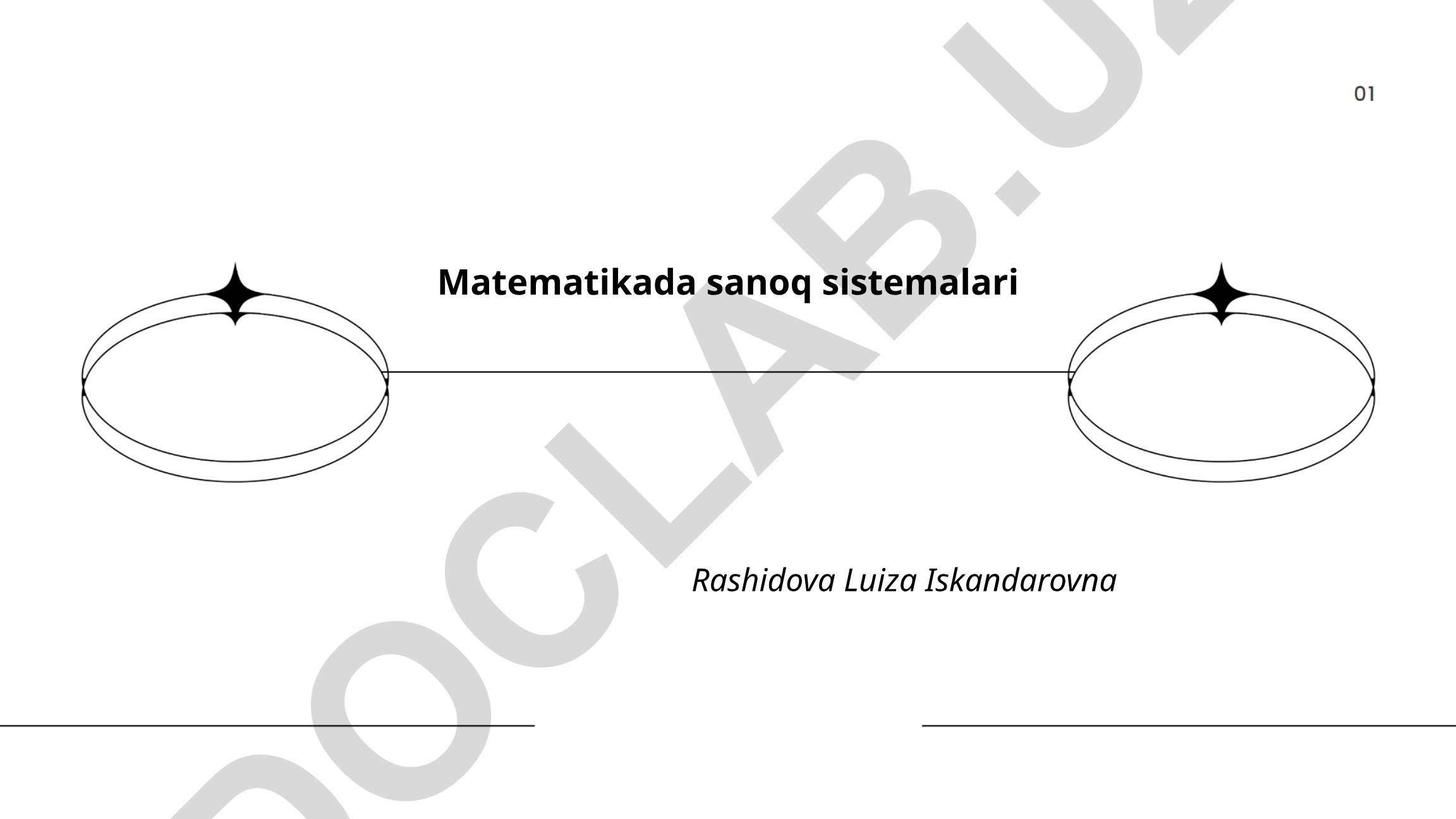Matematikada sanoq sistemalari