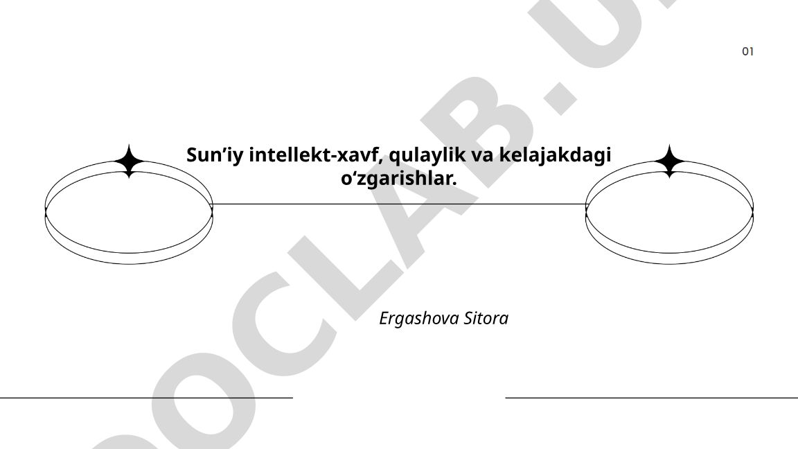 Sunʼiy intellektning xavfsizlik tahdidlari va ijtimoiy taʼsirlari