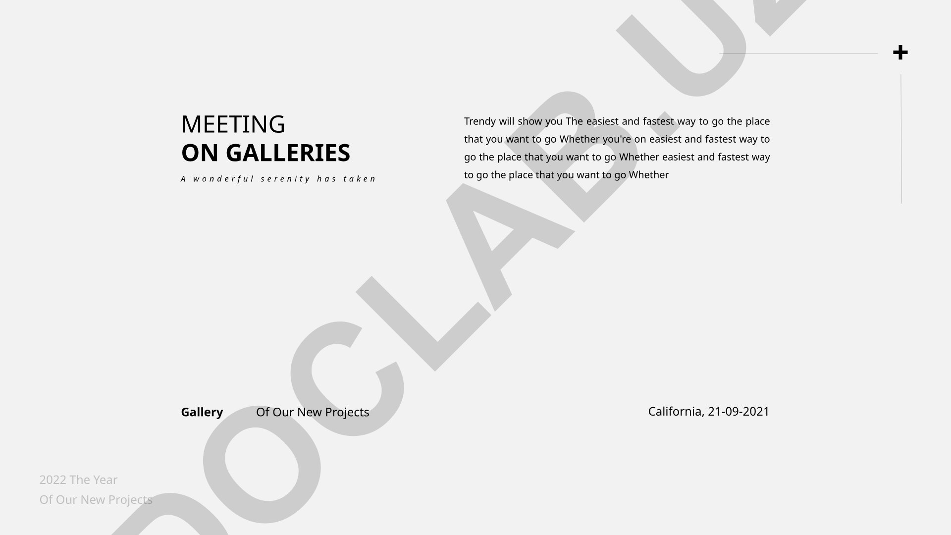 Gallery of New Projects and Design Trends