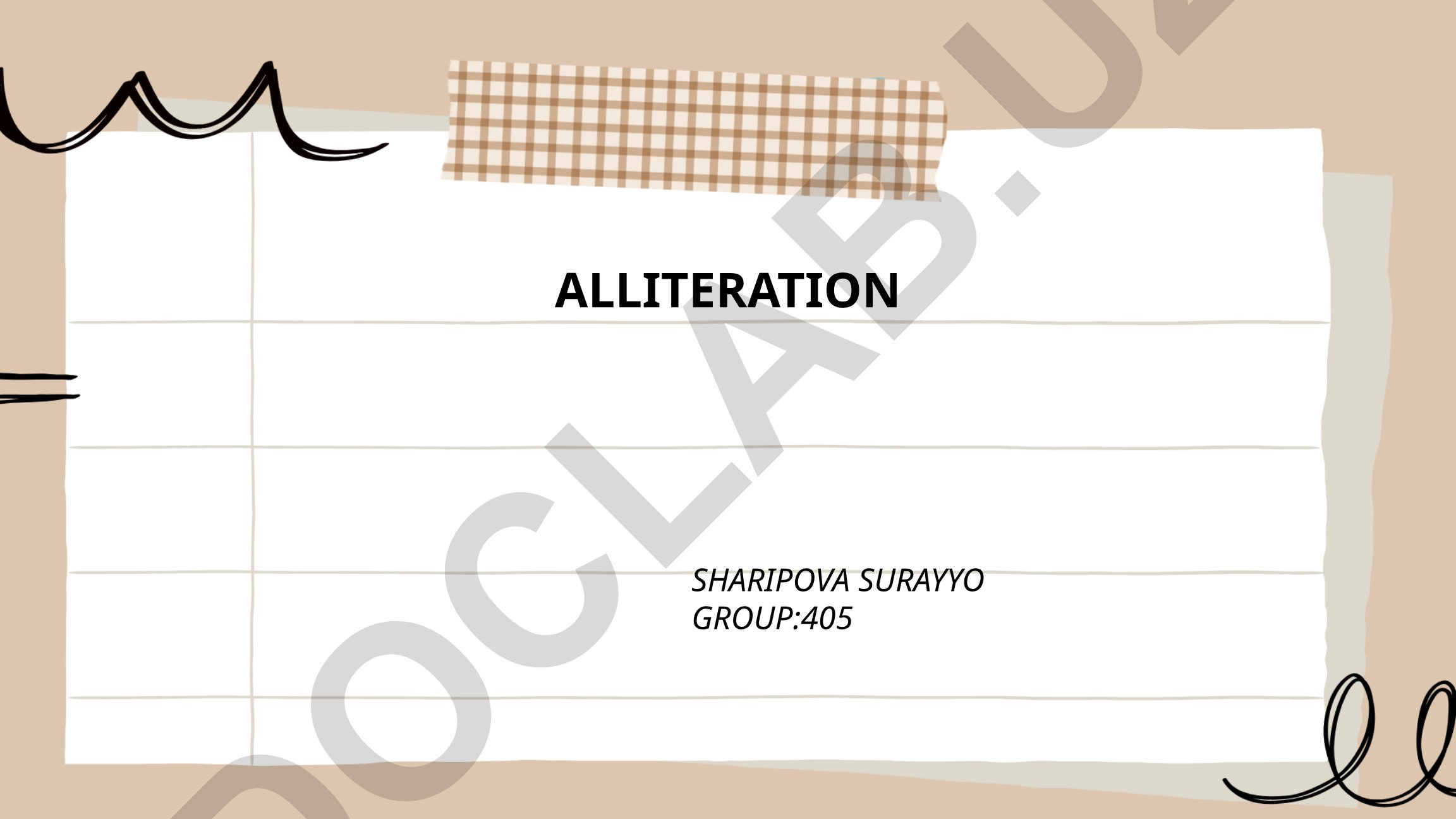 Alliteration in Poetry and Tongue Twisters