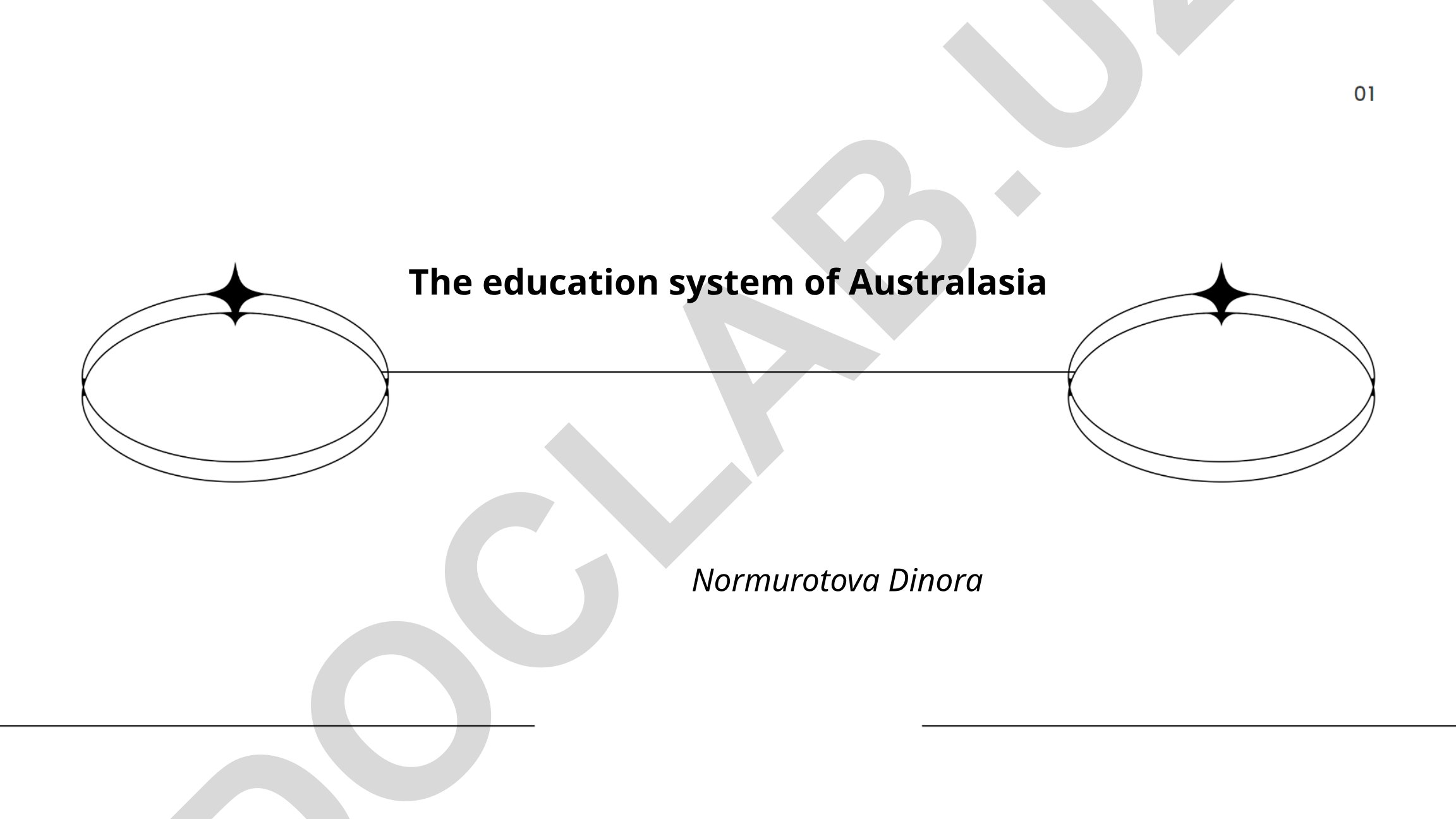 The education system of Australasia