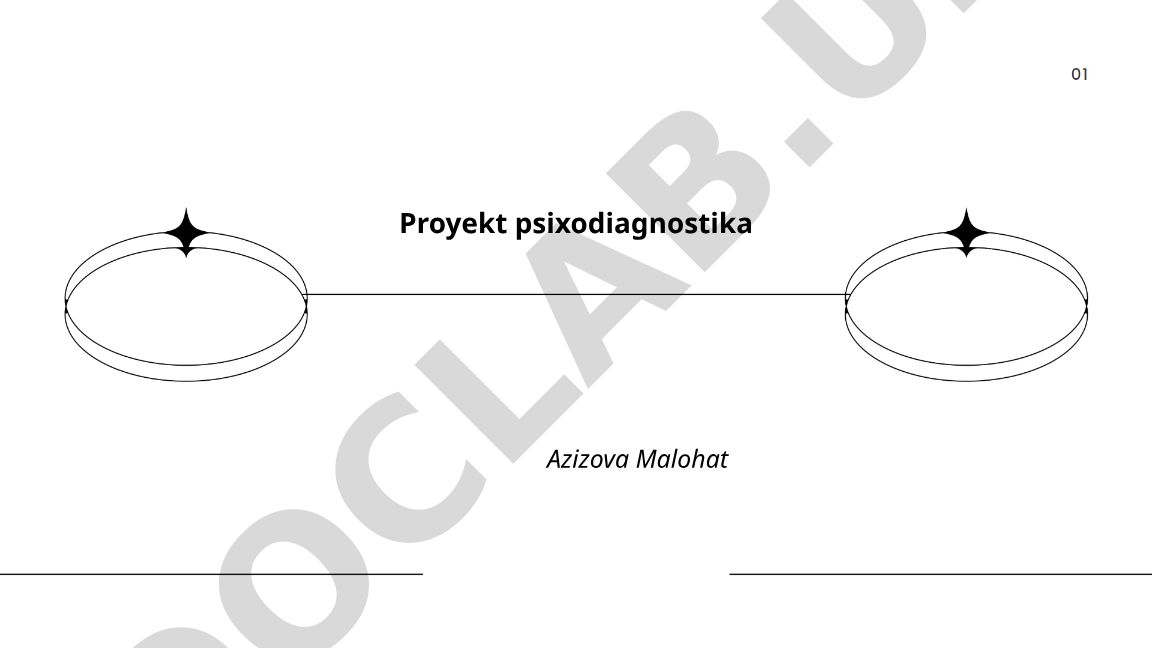 Psixodiagnostika proyekti: nazariy asoslar va metodologiya