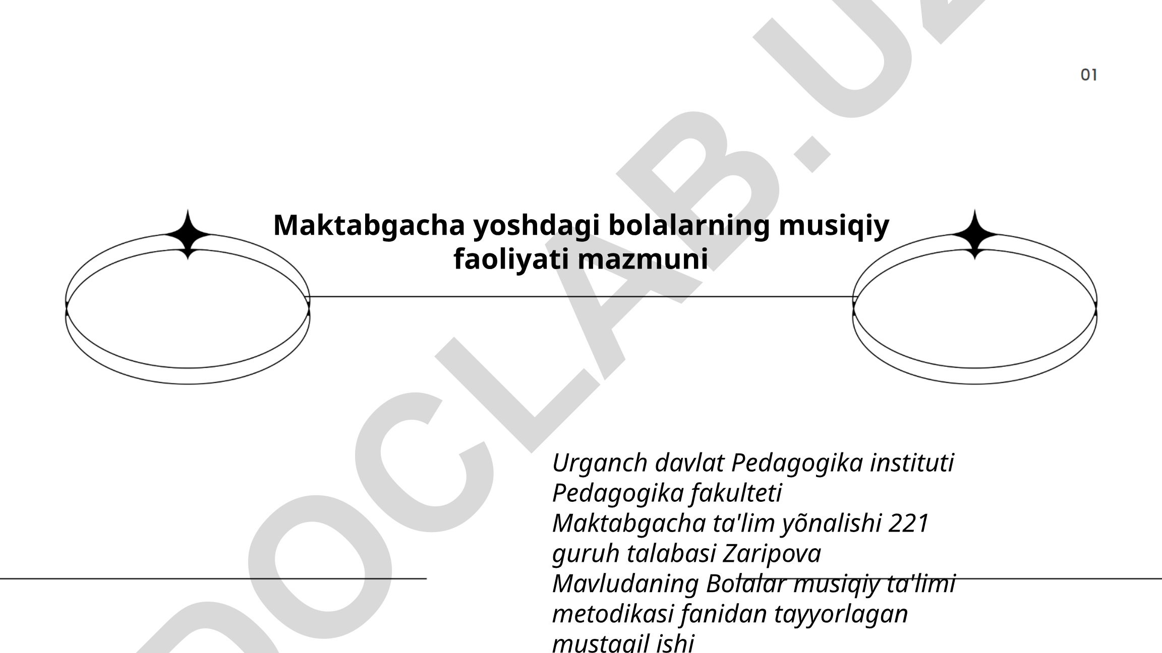 Maktabgacha yoshdagi bolalarning musiqiy faoliyati mazmuni