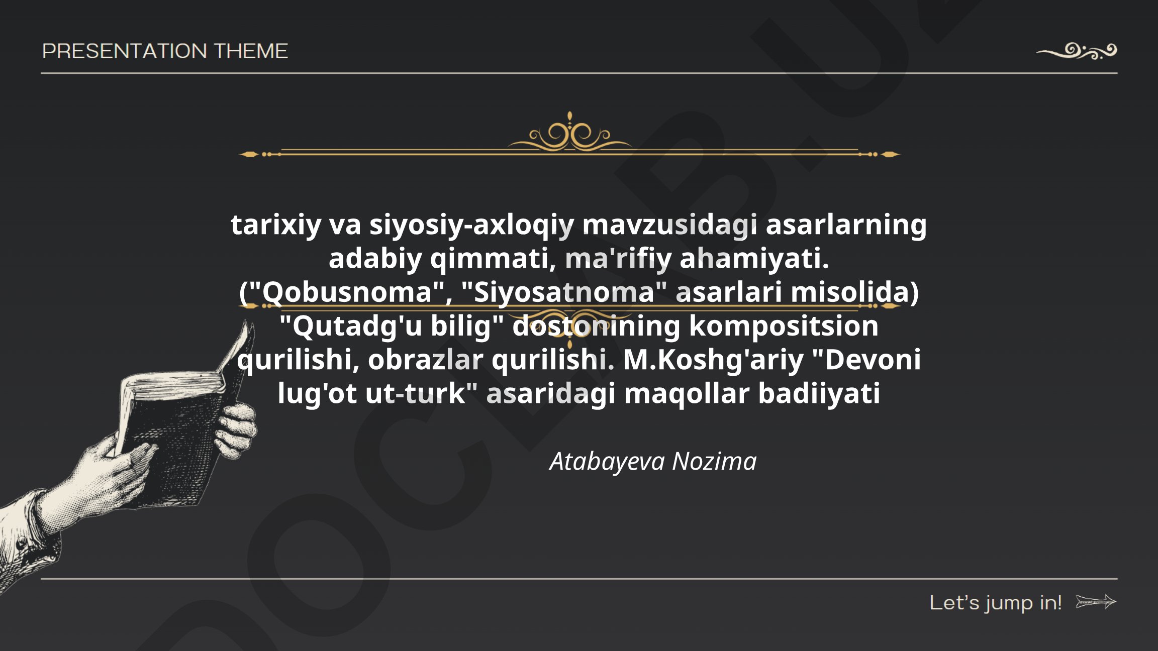 Tarixiy va siyosiy-axloqiy asarlarning adabiy qimmati