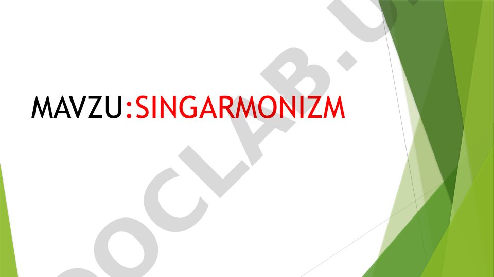 Turkiy tillarda singarmonizm hodisasi