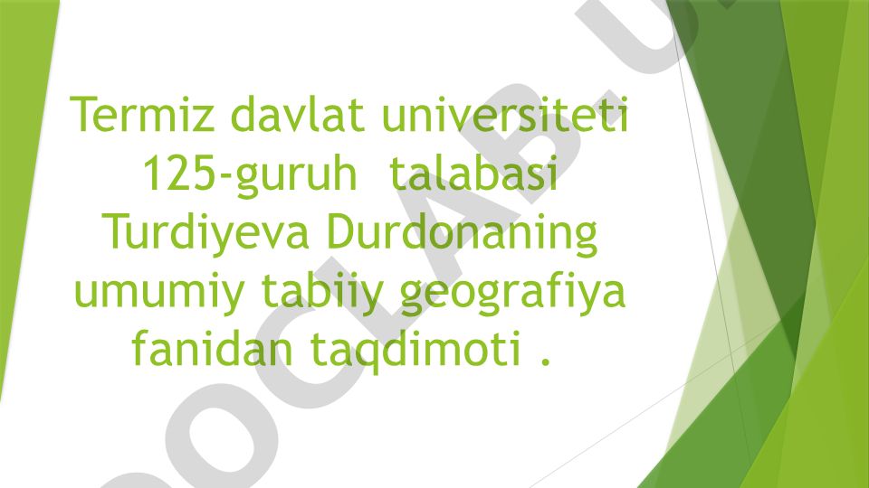Qumli choʻl tuproqlarining yer yuzida tarqalishi