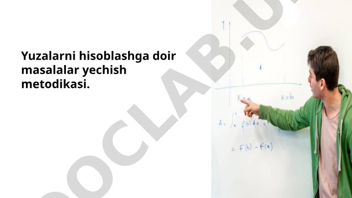 Geometrik shakllarning yuzalarini hisoblash metodikasi