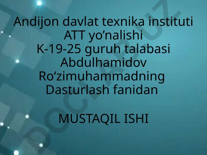 Template funksiyalar va generik dasturlash