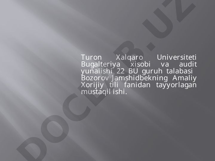 Formal Writing: qoidalar va misollar