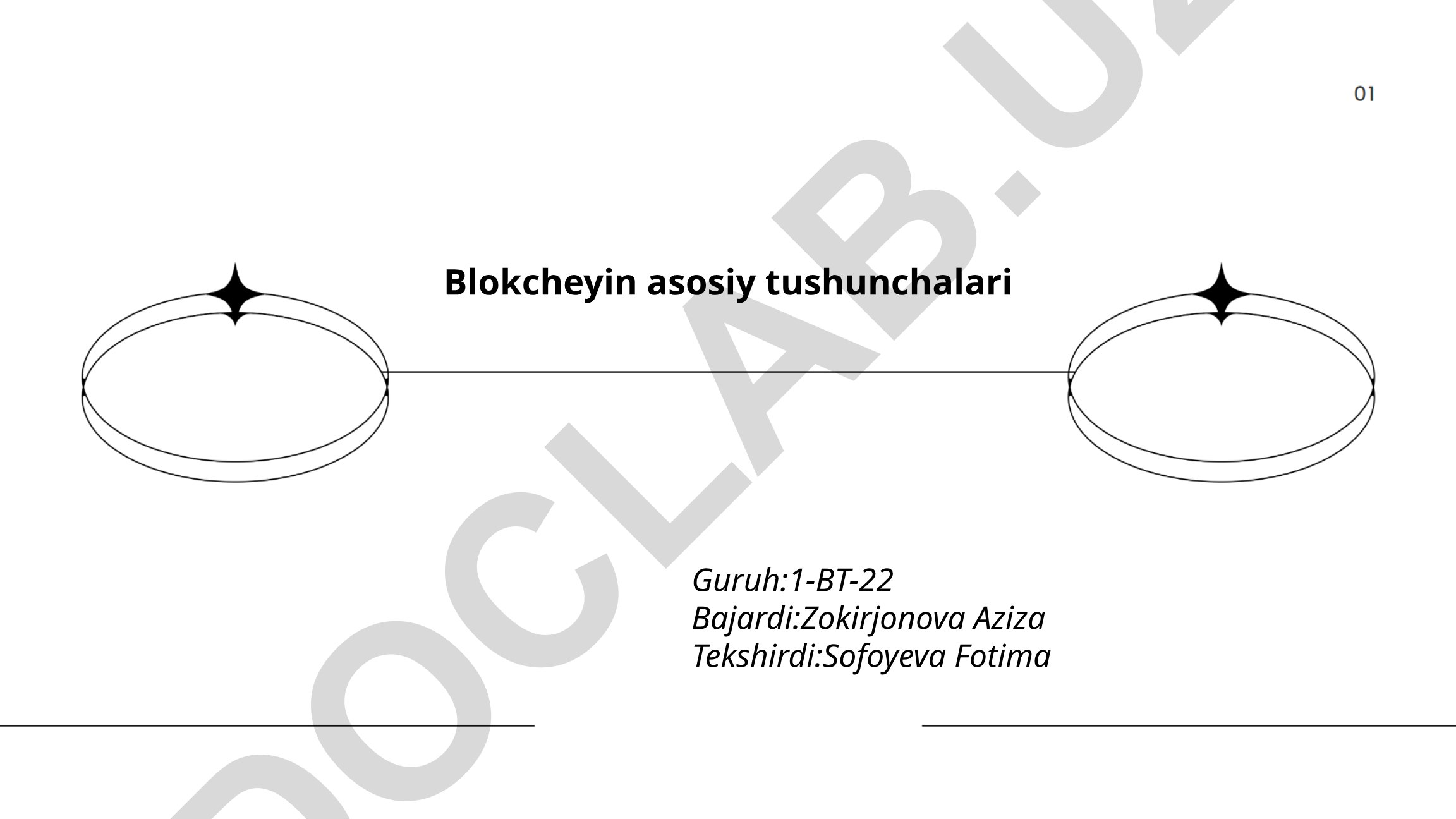 Blokcheynning asosiy prinsiplari va markazsizlashtirish