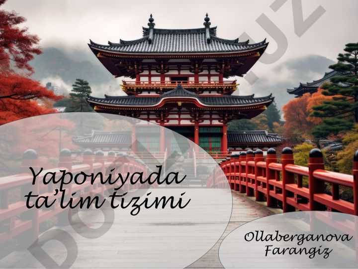 Yaponiyada ta'lim tizimi