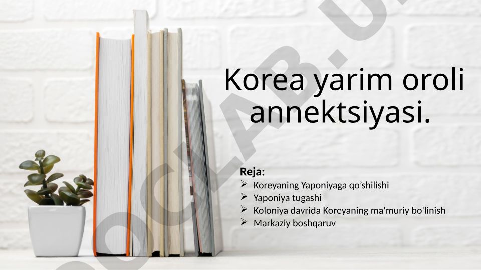 Koreyaning Yaponiyaga qo'shilishi tarixi