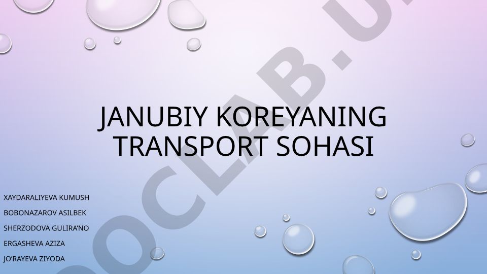 Janubiy Koreyaning avtomobilsozlik sanoati