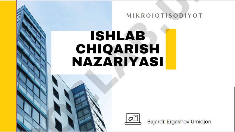 Taqdimot slaydlari to'plami