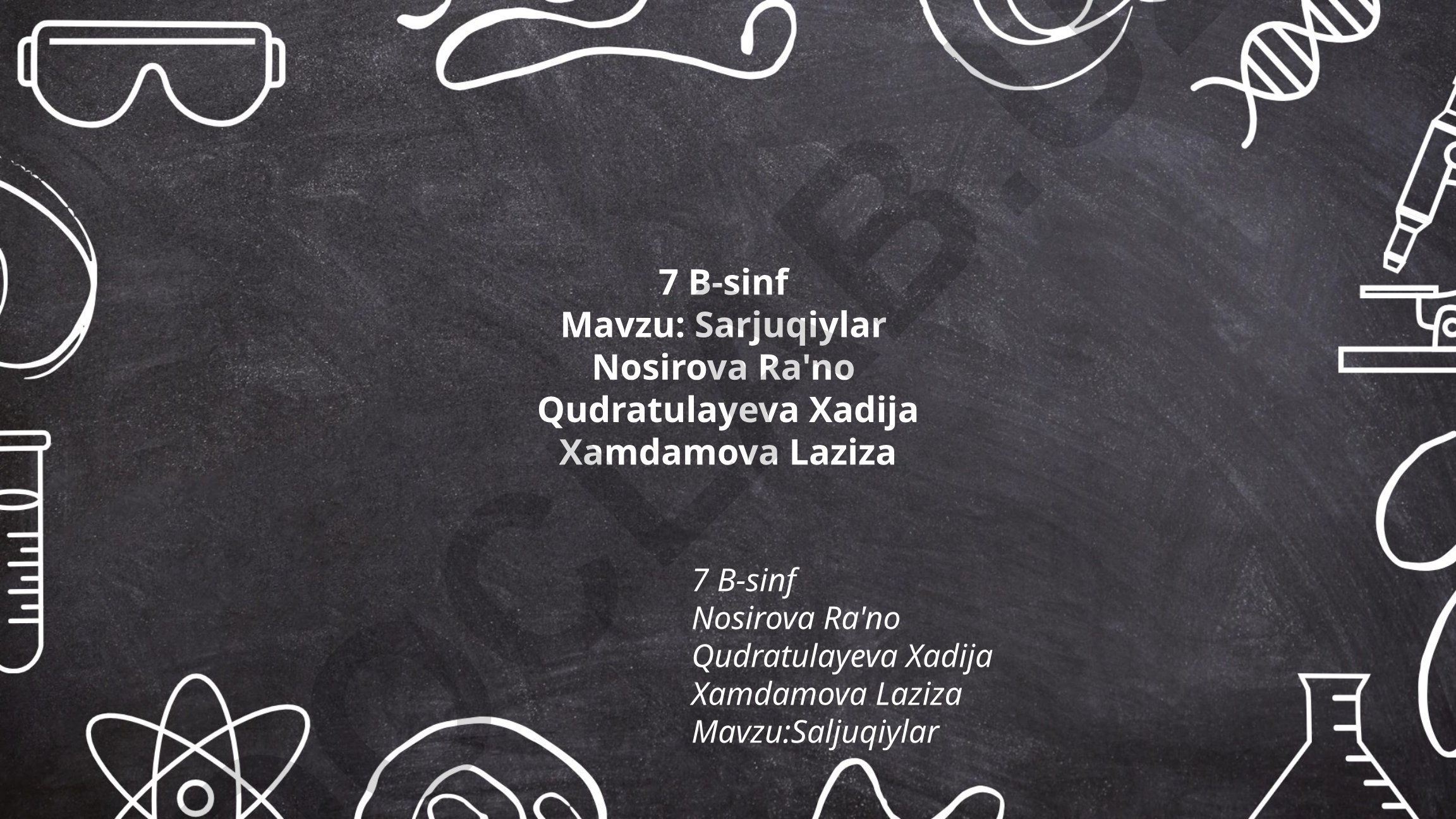 Saljuqiylar davlati tarixi va hukmdorlari