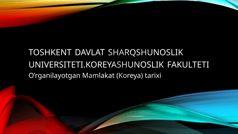 Koreya yarim oroli Yaponiya anneksiyasi davrida