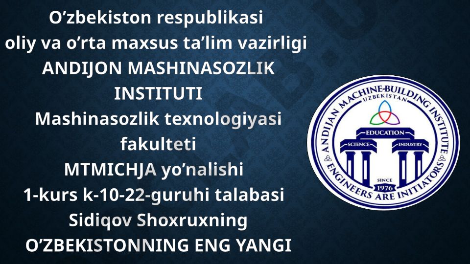 XX asrning so'nggi choragidagi ekologik muammolar. Orol fojiasi