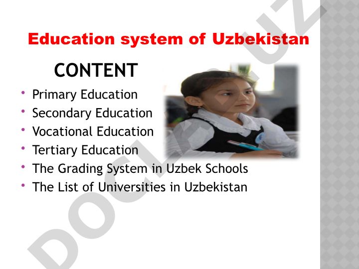 O'zbekiston ta'lim tizimi