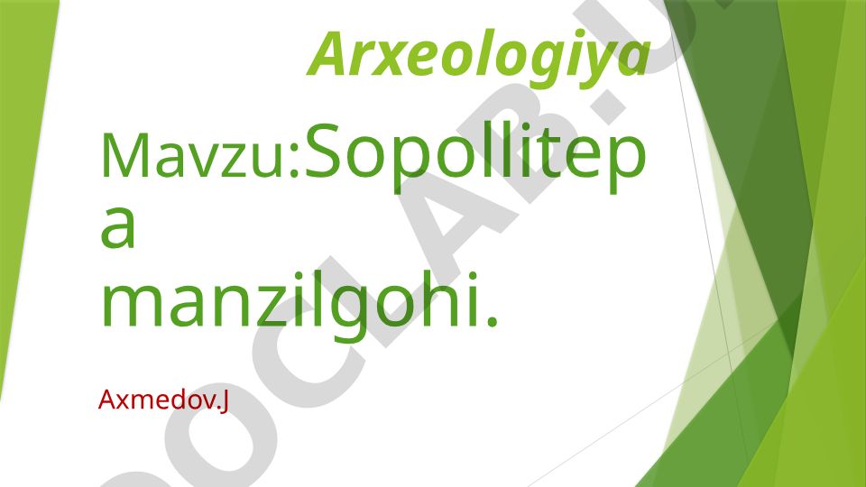 Sopollitepa manzilgohi